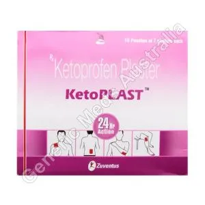 Ketoplast Plus Plaster (Ketoprofen) | Pain Relief Medicine in Australia