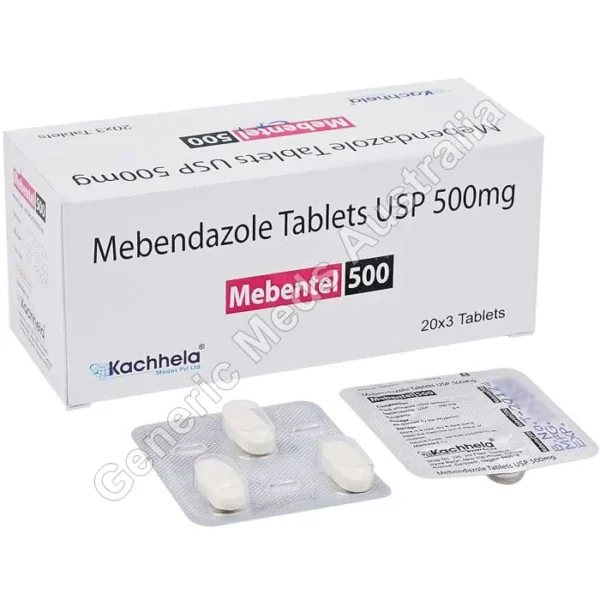 Mebentel 500 Mg (Mebendazole)