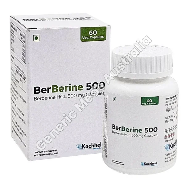 Berberine 500 mg Capsules
