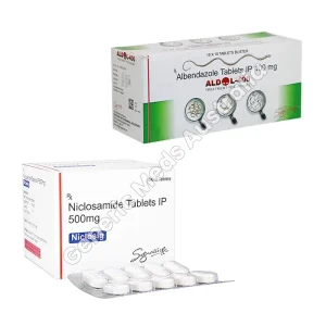 Albendazole and Niclosamide Tablets