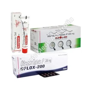 Albendazole Ofloxacin Ornidazole