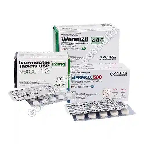 Ivermectin Fenbendazole and Mebendazole Tablet