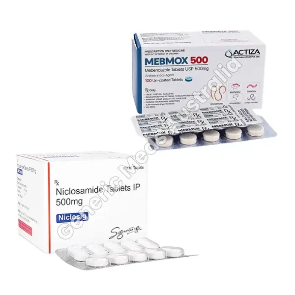 Mebendazole and Niclosamide Tablets