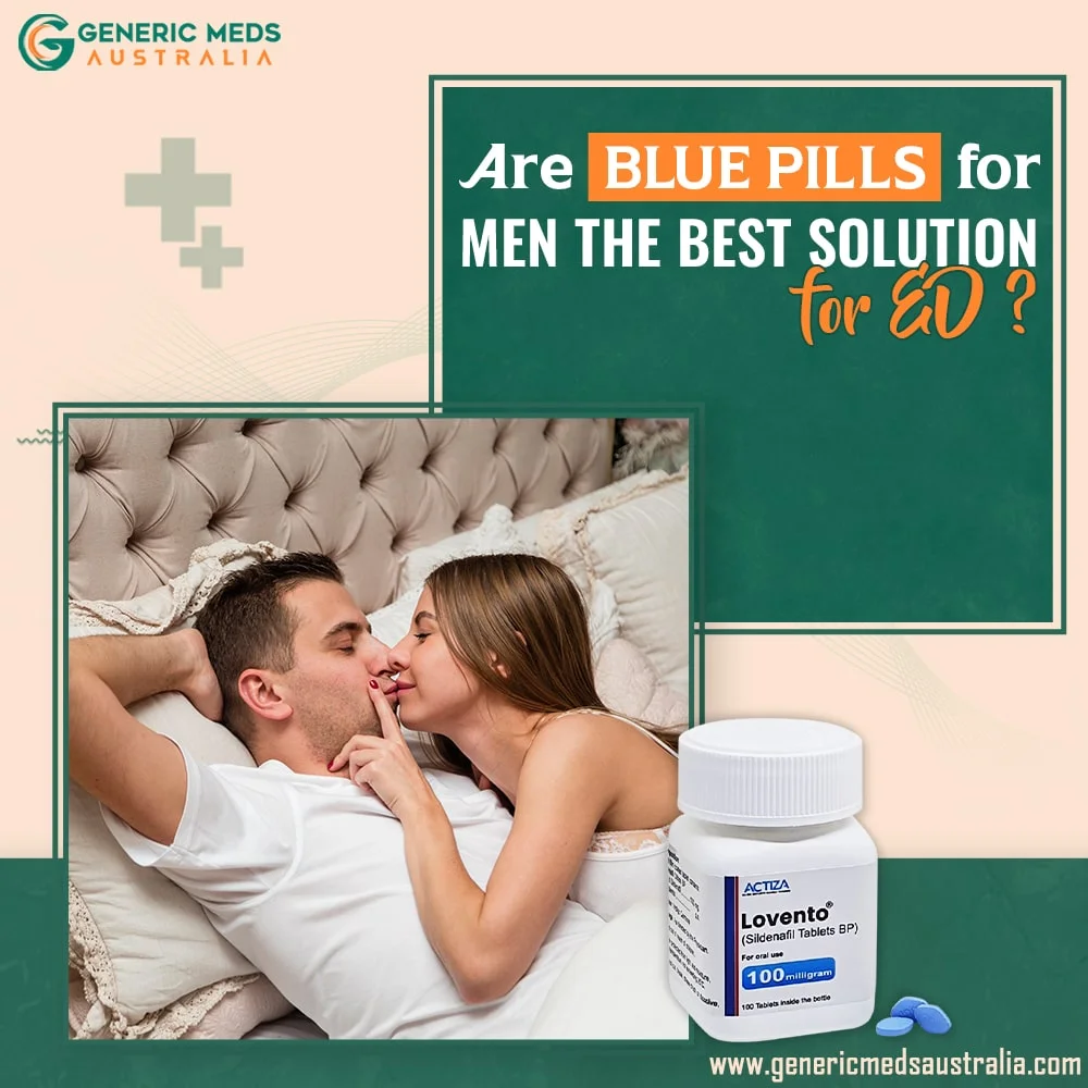 Are Blue Pills for Men the Best Solution for ED-min