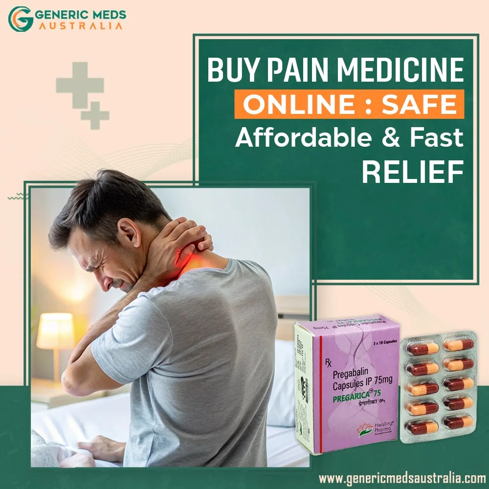 Buy Pain Medicine Online: Safe, Affordable & Fast Relief