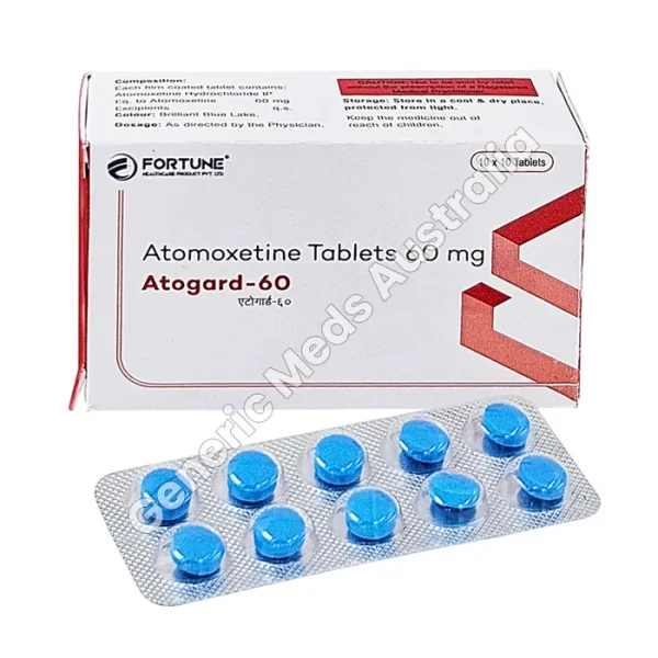 Atogard 60 Mg Tablet (Atomoxetine)