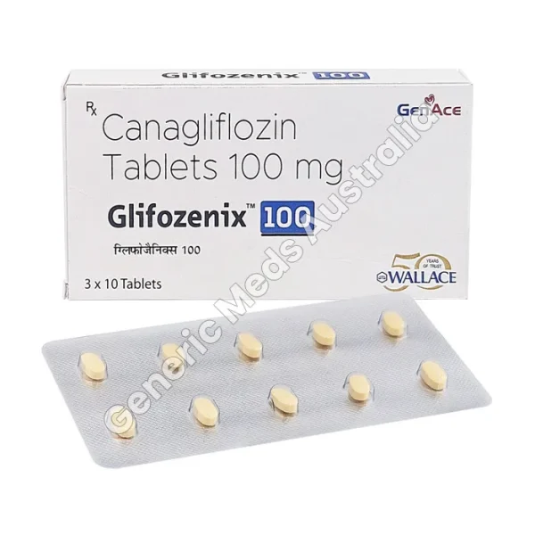 Glifozenix 100 Mg Tablet