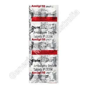 Amlodipine Besilate 10 mg Tablet Australia