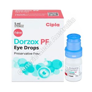Dorzolamide Preservative Free 5ml Eye Drops Australia