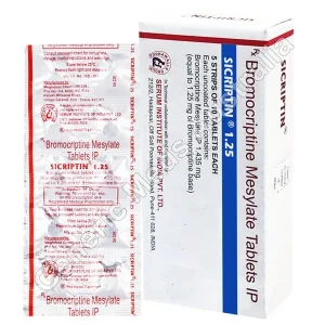 Bromocriptine 1.25 mg Australia