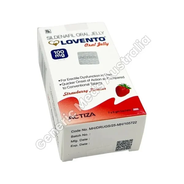 Lovento Oral Jelly - Strawberry Flavour