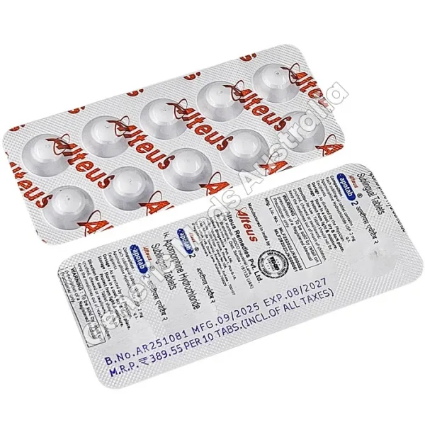 Apotab 2 mg Tablet (Apomorphine) | Uses, Dosage, Side Effects