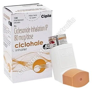 Ciclohale 80 mcg Inhaler (Ciclesonide) | Asthma Maintenance Treatment