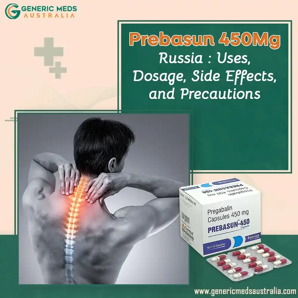 Prebasun 450 mg Russia Uses, Dosage, Side Effects, and Precautions