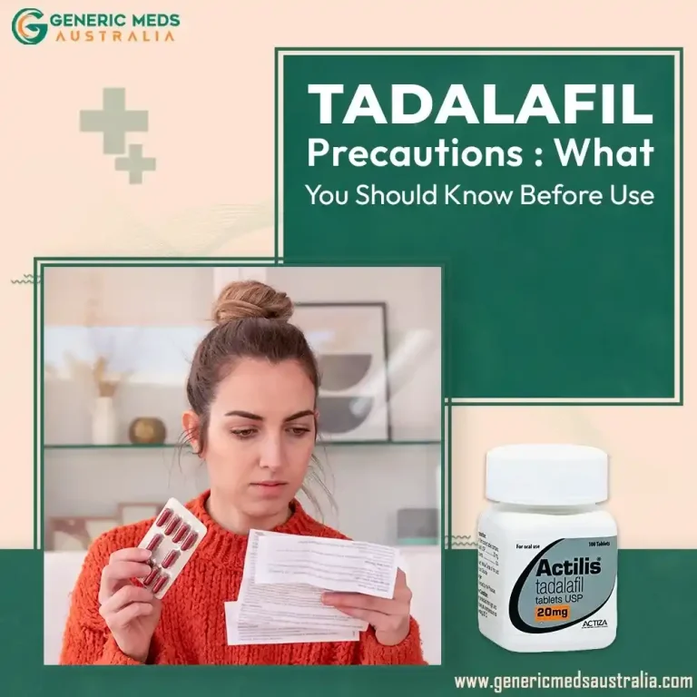 Tadalafil Precautions: What You Should Know Before Use