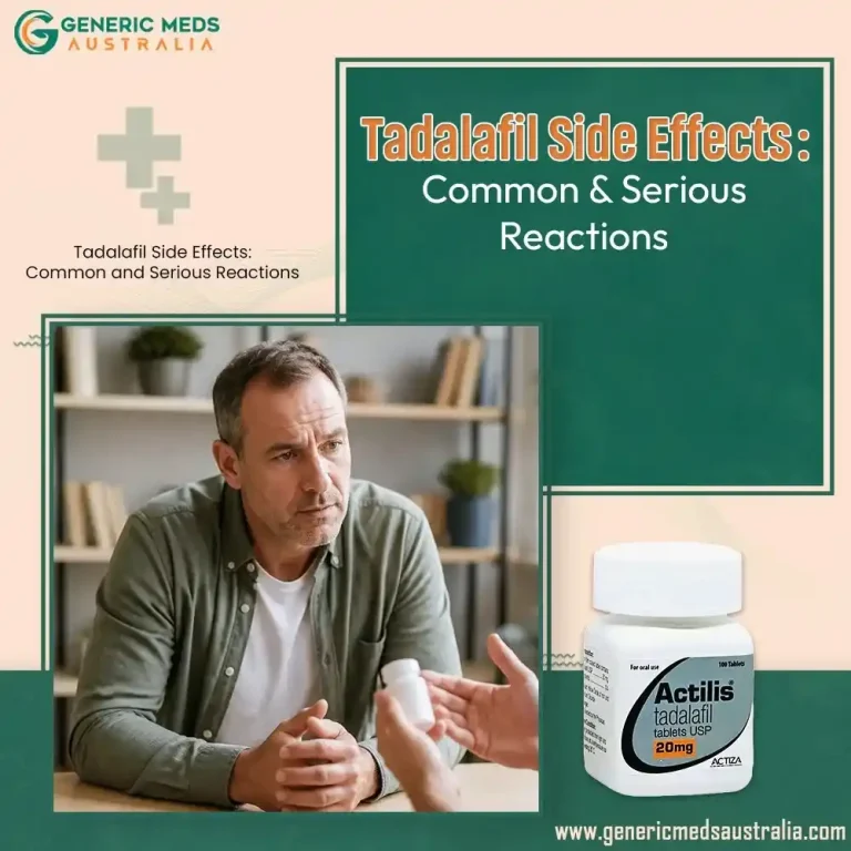 Tadalafil Side Effects: Common and Serious Reactions
